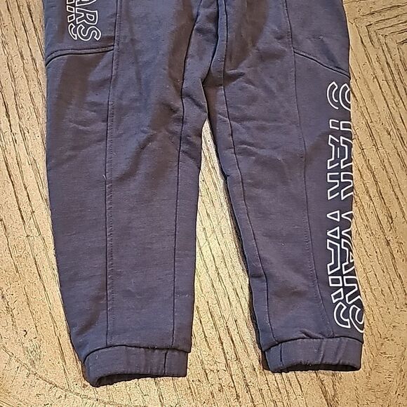 Star wars gray jogger pants size 5/6 unisex - Picture 3 of 8